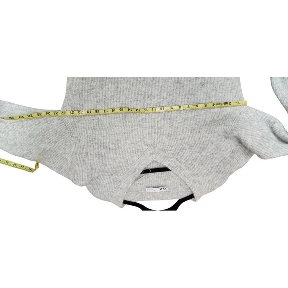 Zara Grey Maxi Sweater Dress Size L - Picture 8 of 9